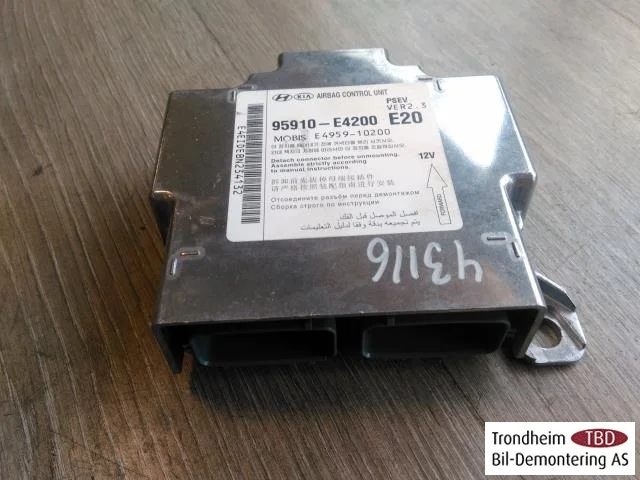 Kia SOUL 2009- Airbag control unit
