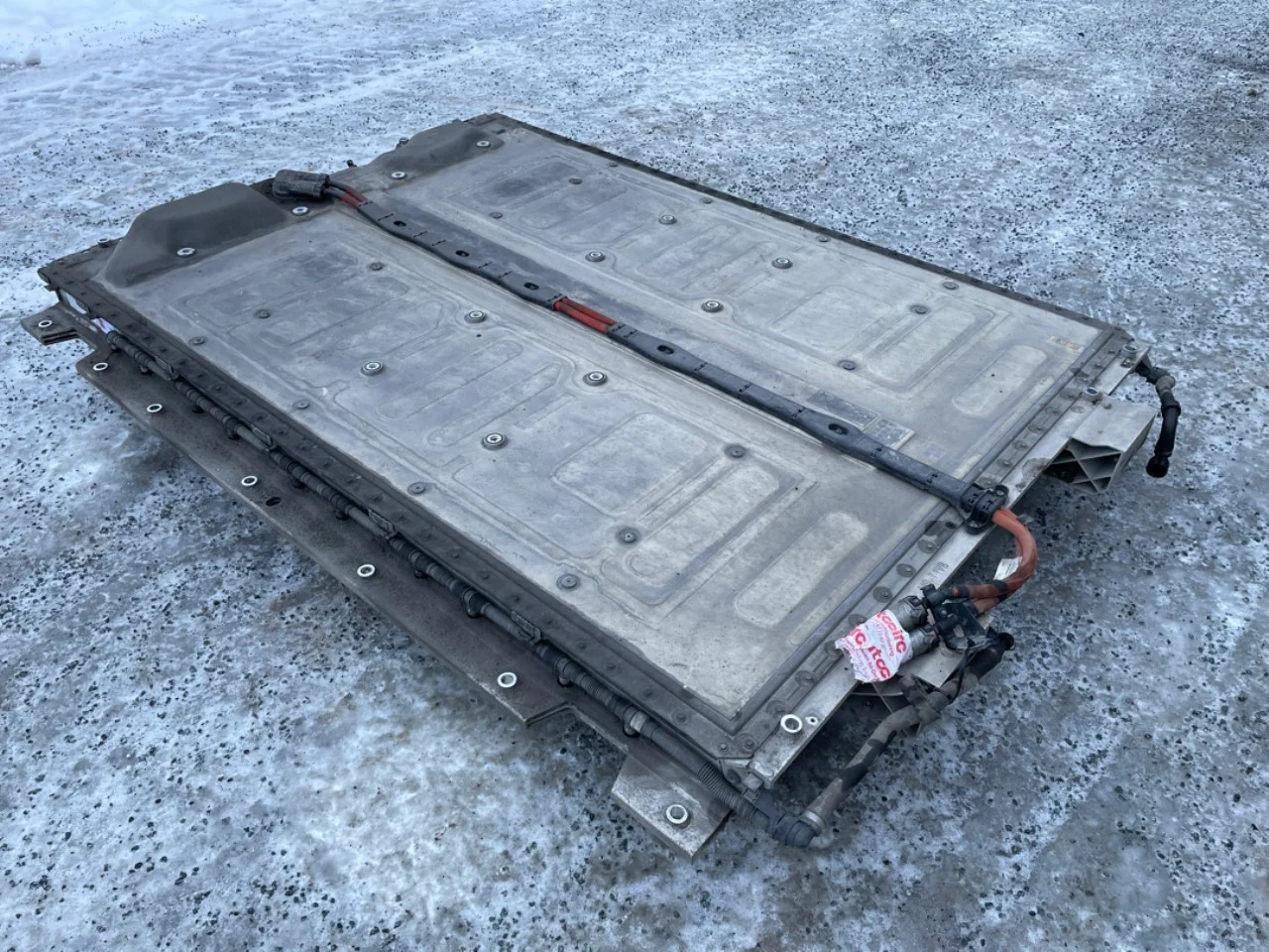 Mercedes EQE SUV X294 2022- Baterie de înaltă tensiune vedere 2