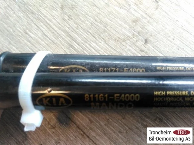 Kia SOUL 2009- Hood gas strut view 2