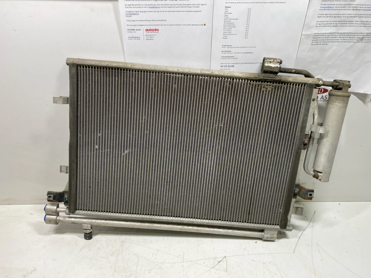 Kia SOUL 2009- Condensator climatizare / radiator vedere 4