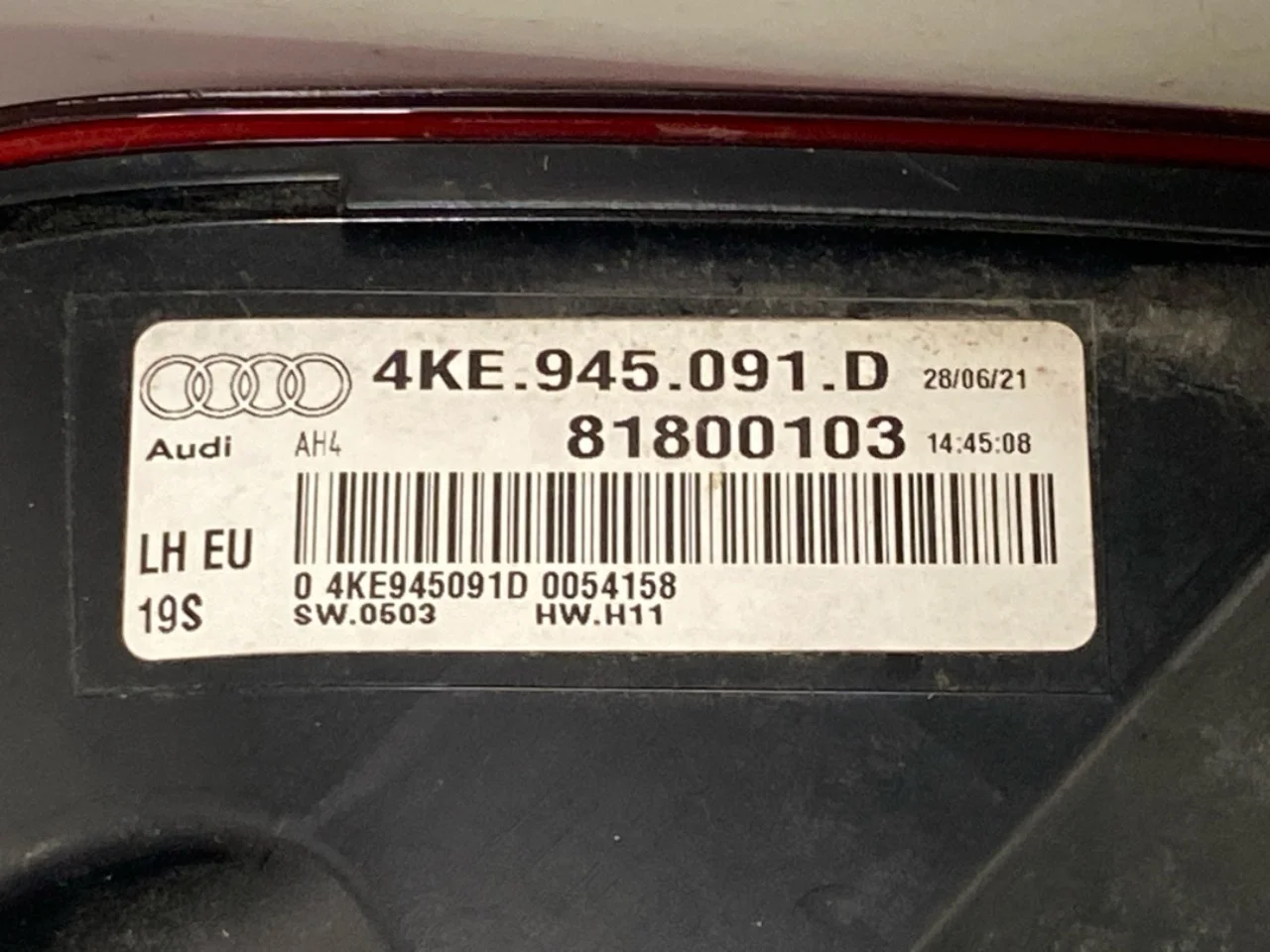 Audi E-TRON, S GE 2019- Hátsó lámpa, bal vedere 3