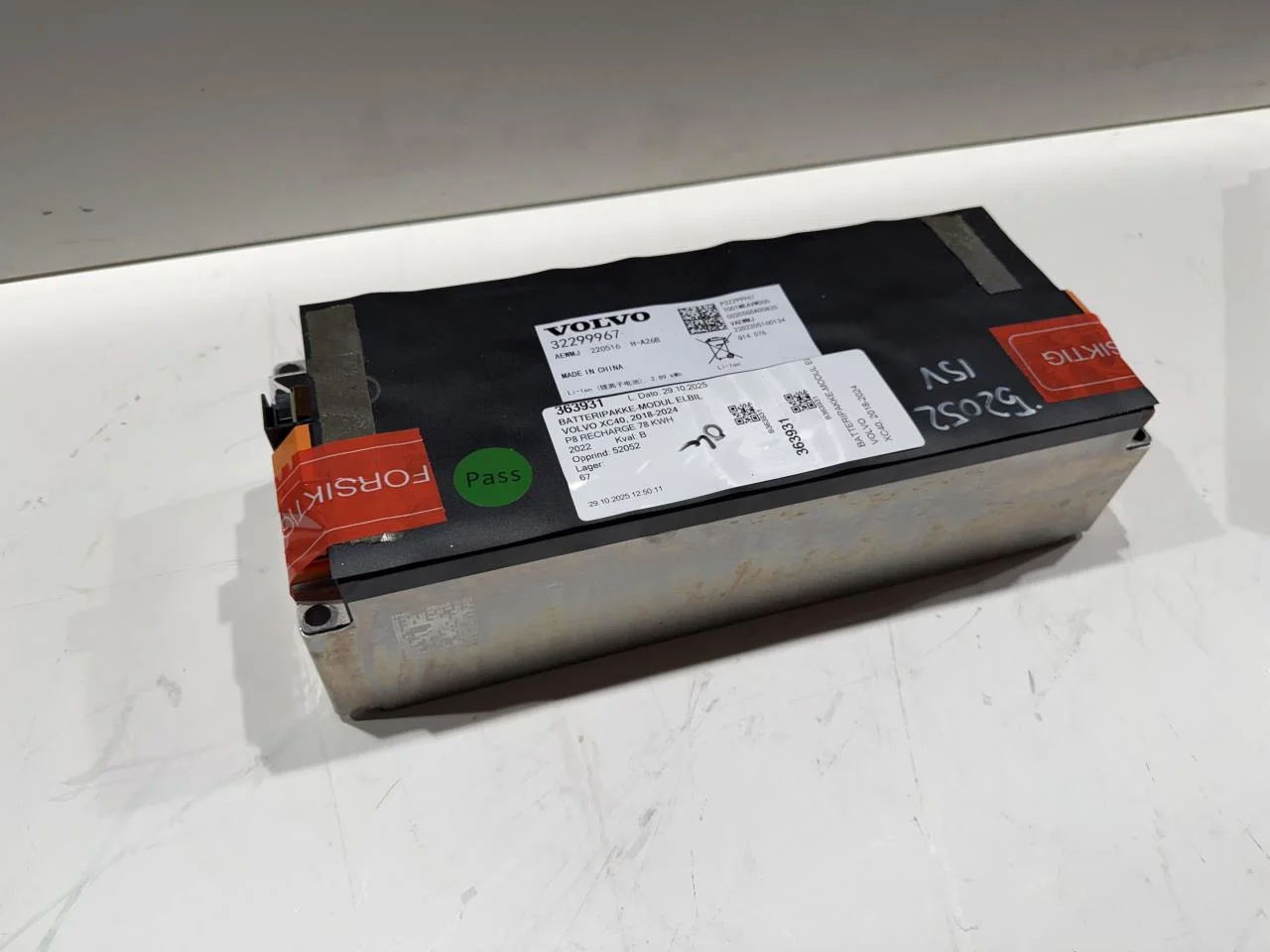Volvo XC40/RECHARGE 2018- Celulă / modul baterie de înaltă tensiune