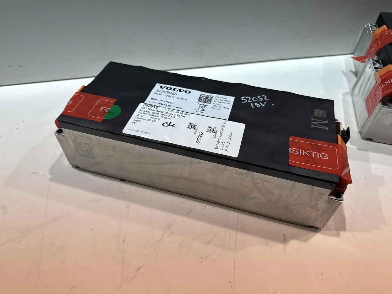 Volvo XC40/RECHARGE 2018- Celulă / modul baterie de înaltă tensiune