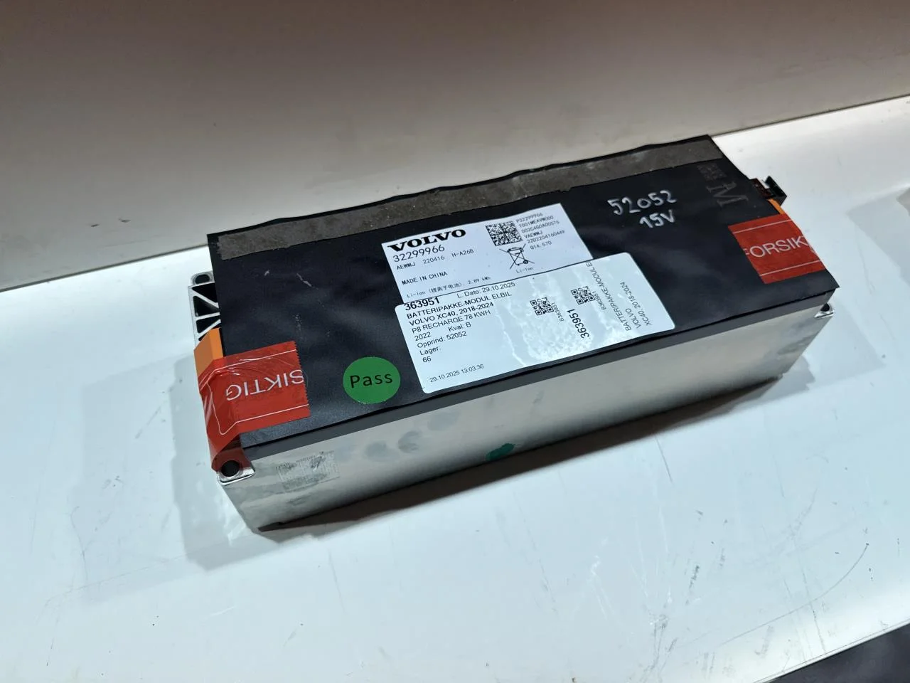 Volvo XC40/RECHARGE 2018- Celulă / modul baterie de înaltă tensiune