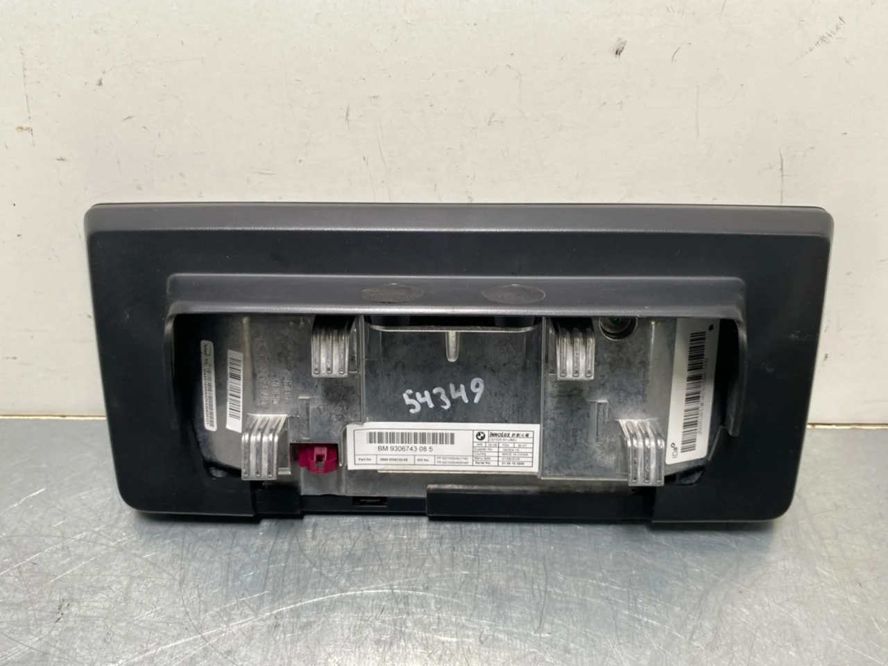 BMW I3 I01 2013-22 GPS navigáció nézet 2