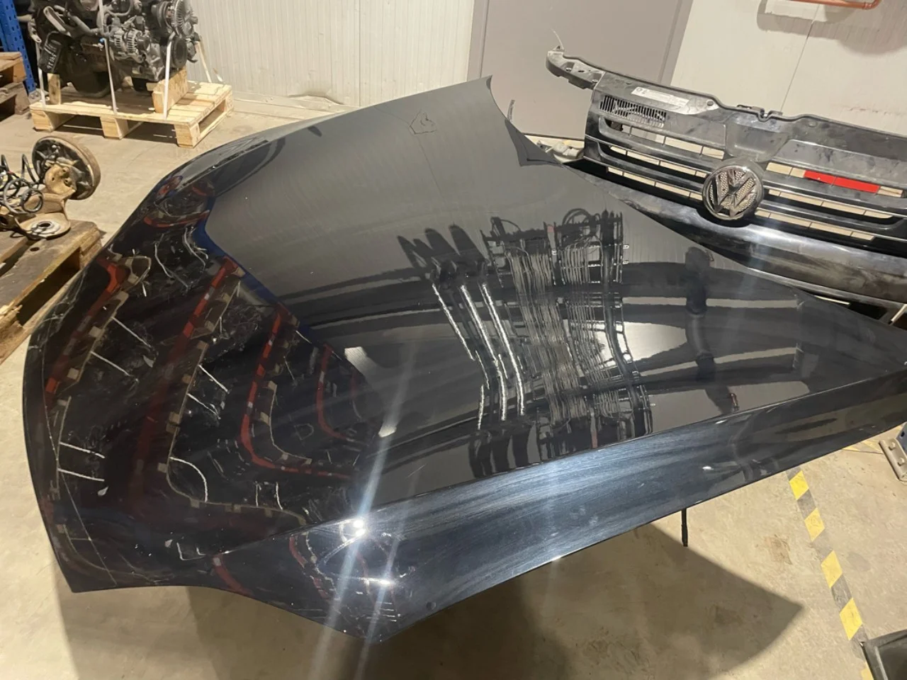 Tesla MODEL S 2013- Motorháztető nézet 4