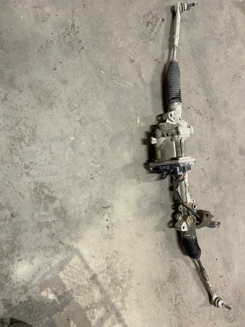 Tesla MODEL S 2013- Power steering rack, electric view 4