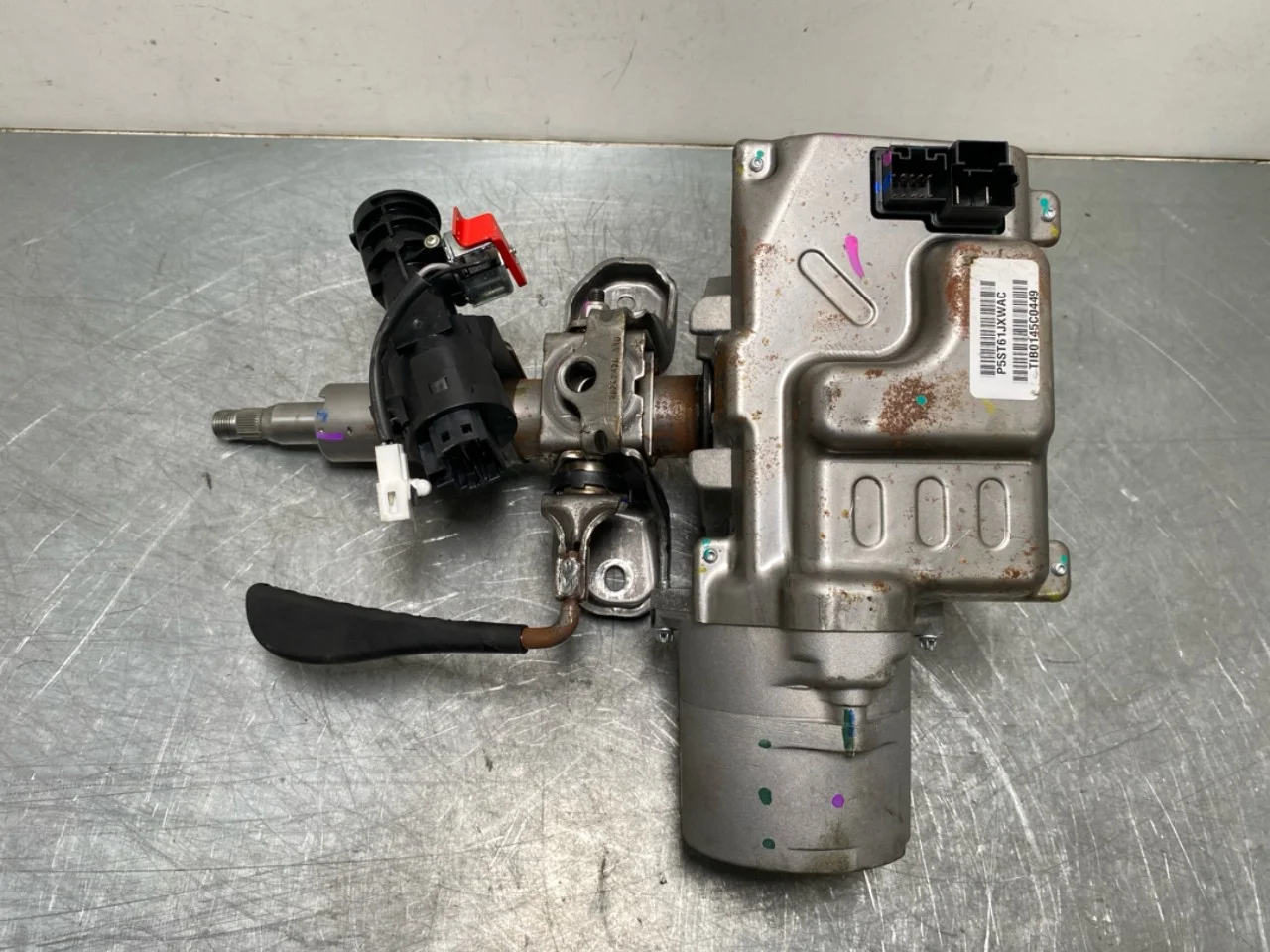 Fiat 500 2007->>24 Steering column assembly with power assist view 3