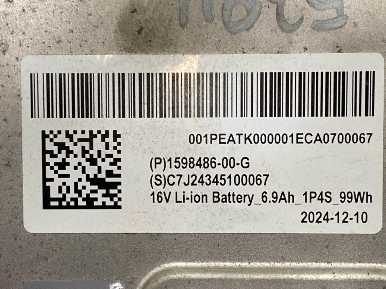Tesla MODEL Y 2021- Akkumulátor nézet 4