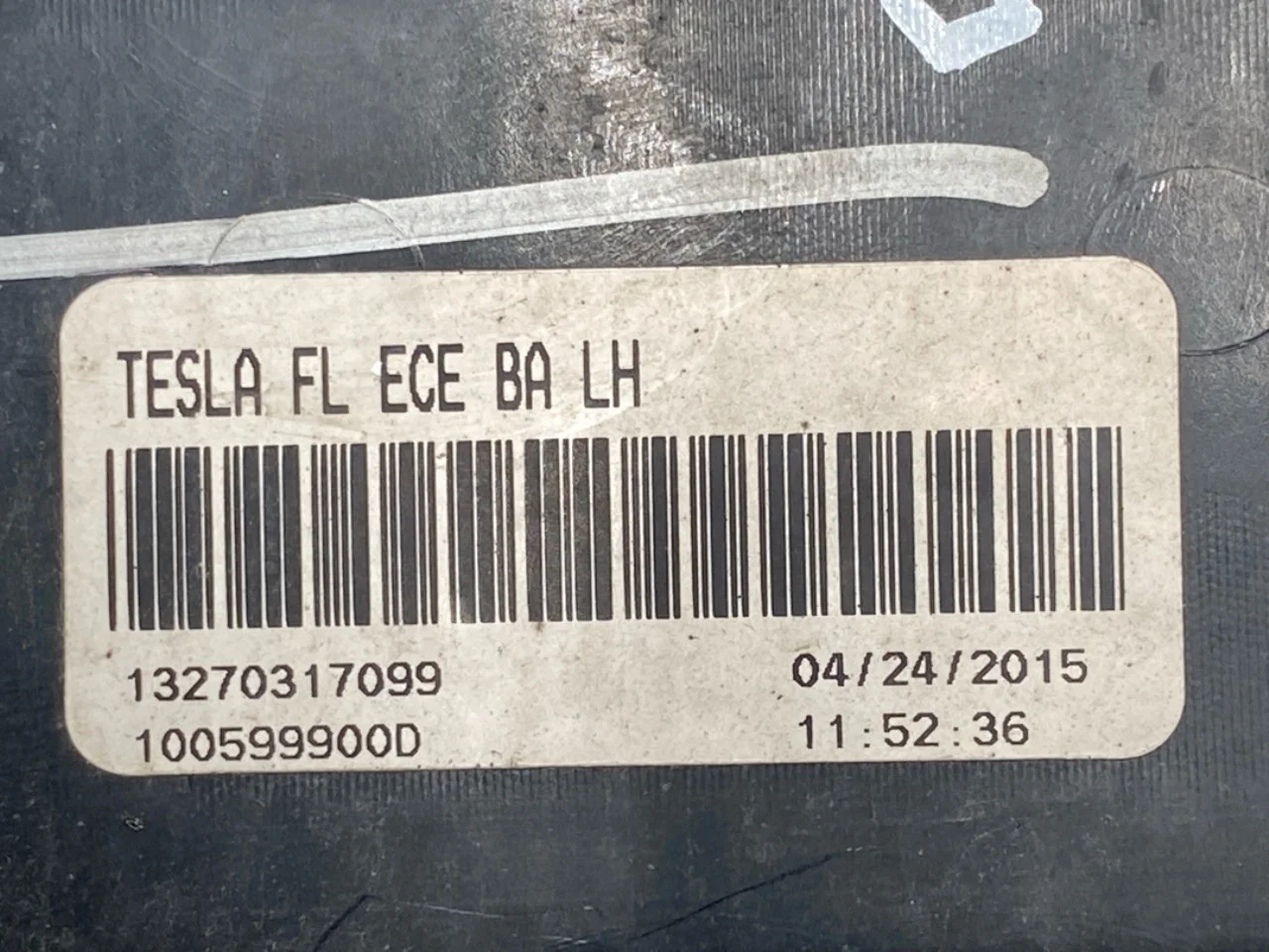 Tesla MODEL S 2013- Kanyar- / ködlámpa nézet 3
