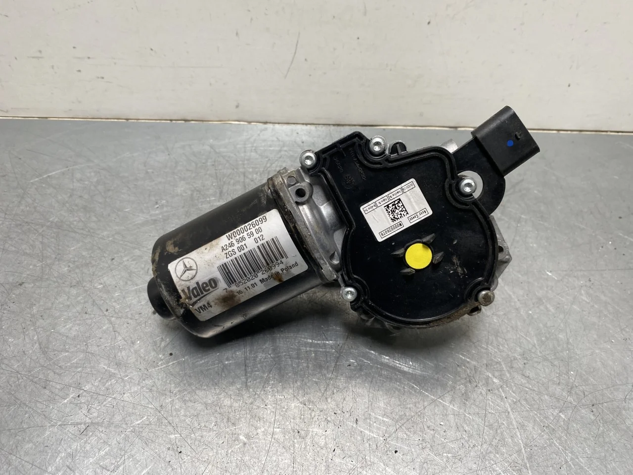 Mercedes B 180-200 W246/W242 2012-19 Motor ștergător parbriz vedere 4