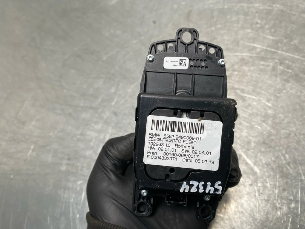 BMW I3 I01 2013-22 GPS navigáció nézet 3