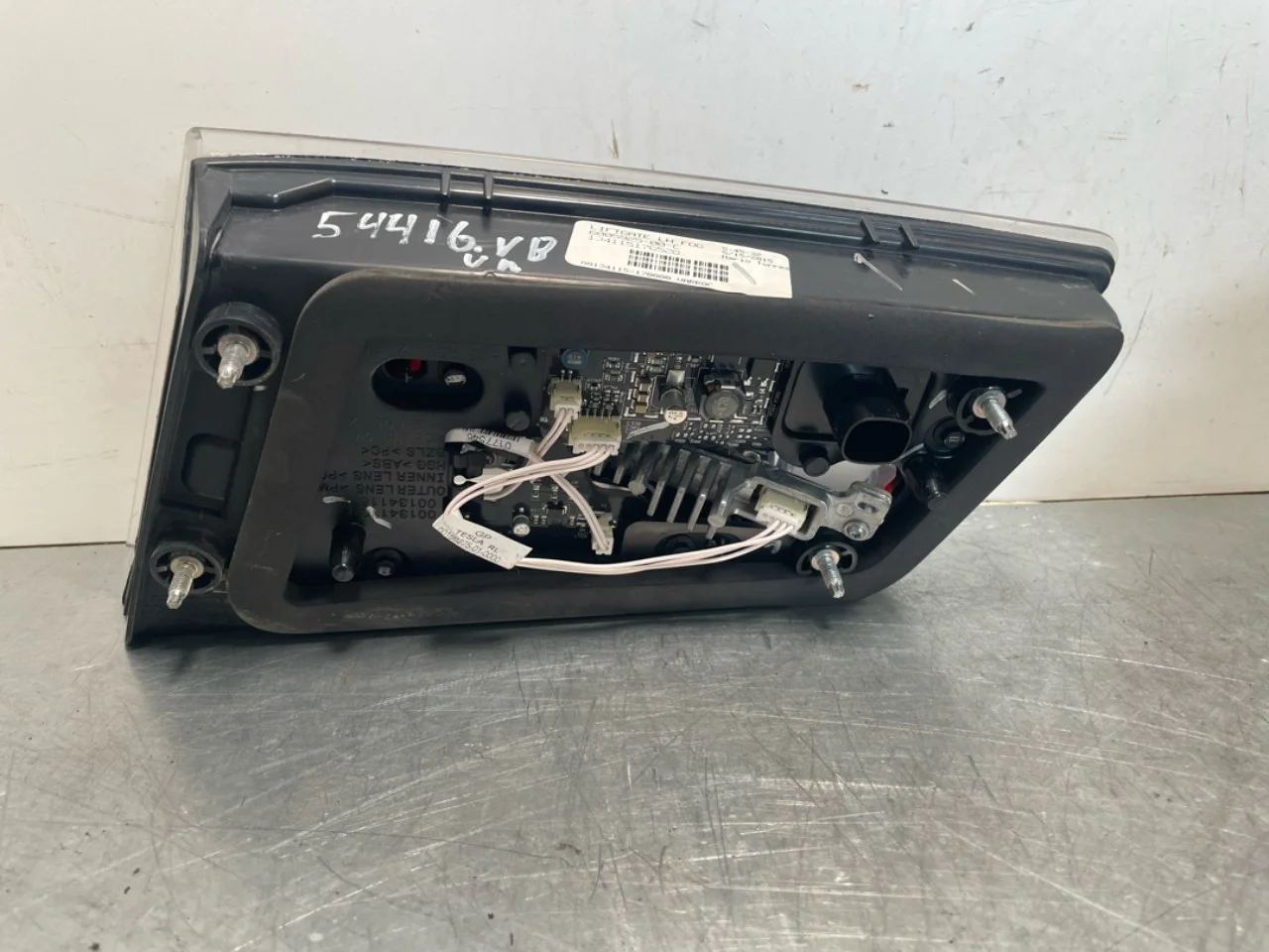 Tesla MODEL S 2013- Rear light, left, on tailgate (inner) view 4
