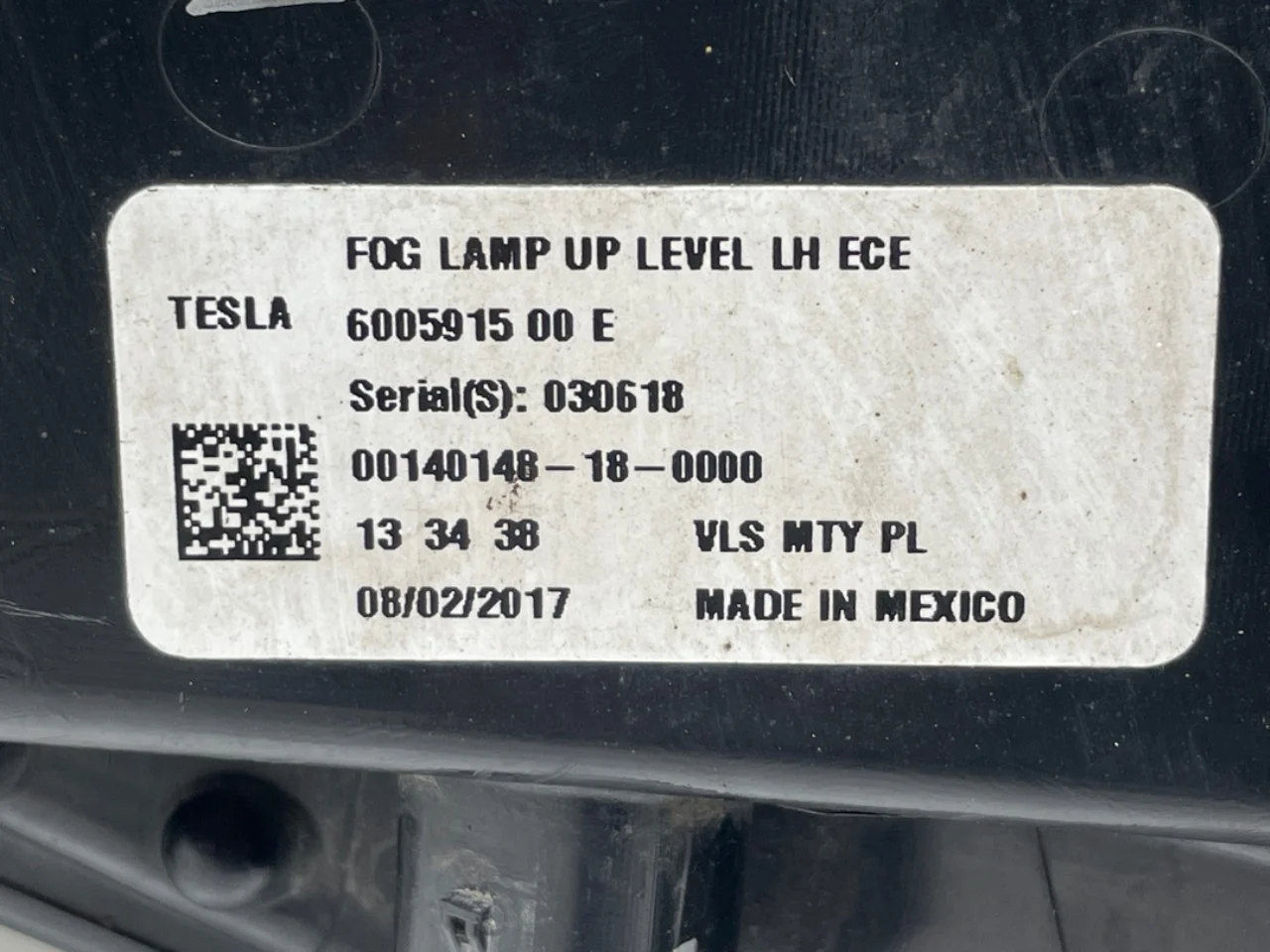 Tesla MODEL S 2013- Kanyar- / ködlámpa nézet 4