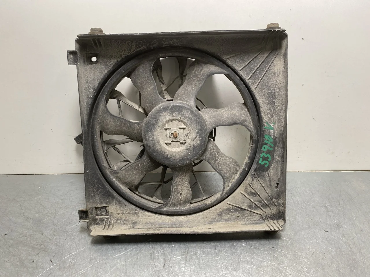 Tesla MODEL S 2013- Hűtőventilátor, elektromos nézet 2