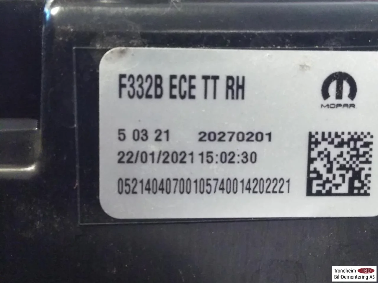 Fiat 500E 2020- Hátsó lámpa, jobb nézet 4
