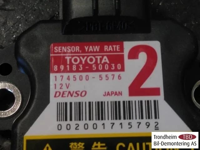 Lexus IS 250/350 2014-20 Tempomat (adaptív) érzékelő nézet 3