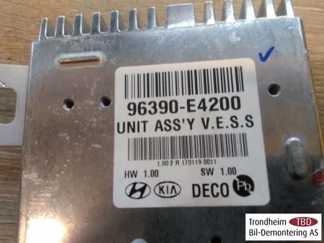 Kia SOUL 2009- Vezérlőegység, egyéb nézet 2
