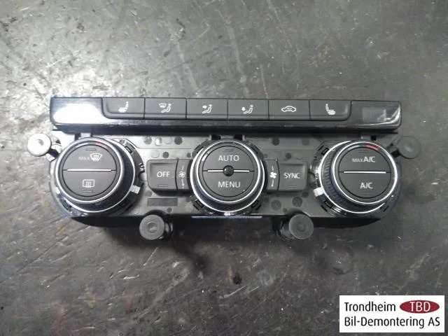 Volkswagen GOLF, E-GOLF VII 2013-20 Fűtéskezelő egység