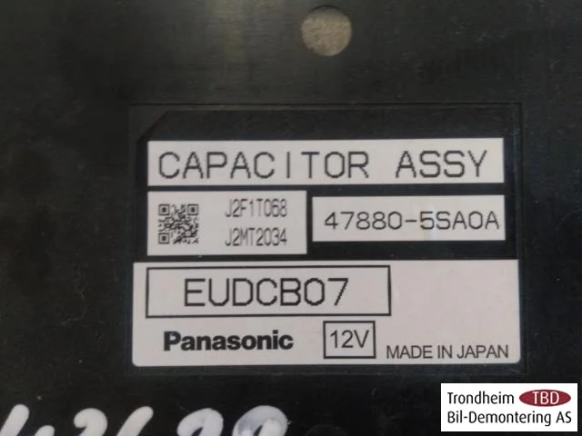 Nissan LEAF 2017-24 Vezérlőegység, egyéb view 2