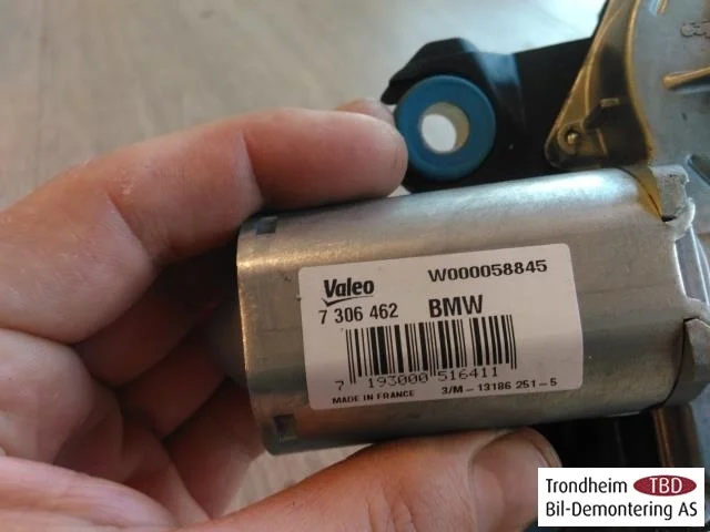 BMW I3 I01 2013-22 Motor ștergător hayon vedere 2
