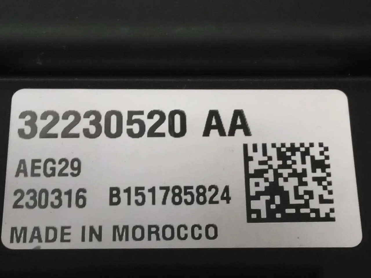 Volvo C40/RECHARGE 2021-> Vezérlőegység, egyéb nézet 3