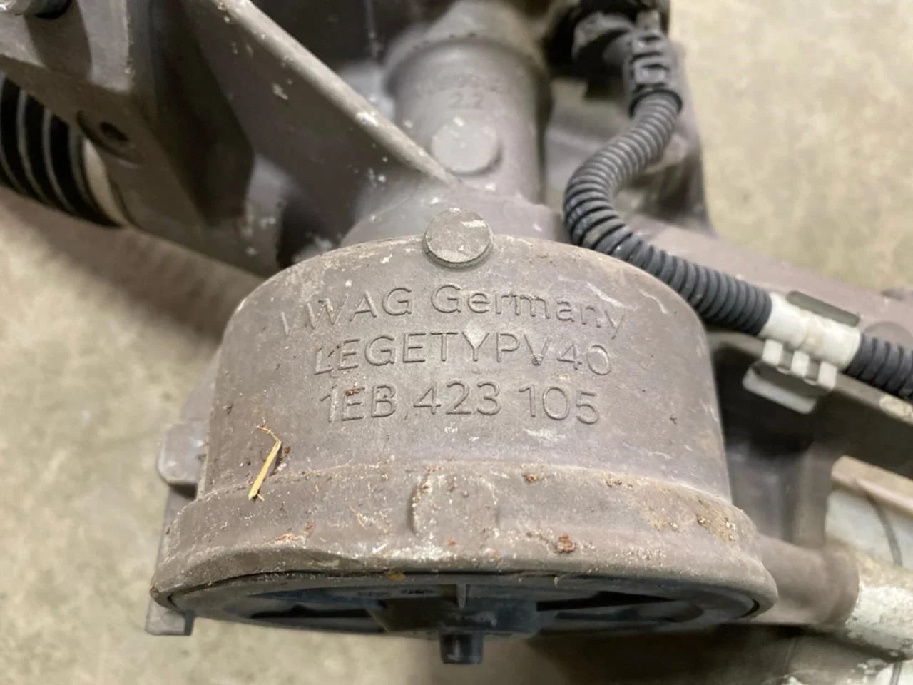 Volkswagen ID.4 2021- Szervo kormánymű / fogasléc, elektromos nézet 4