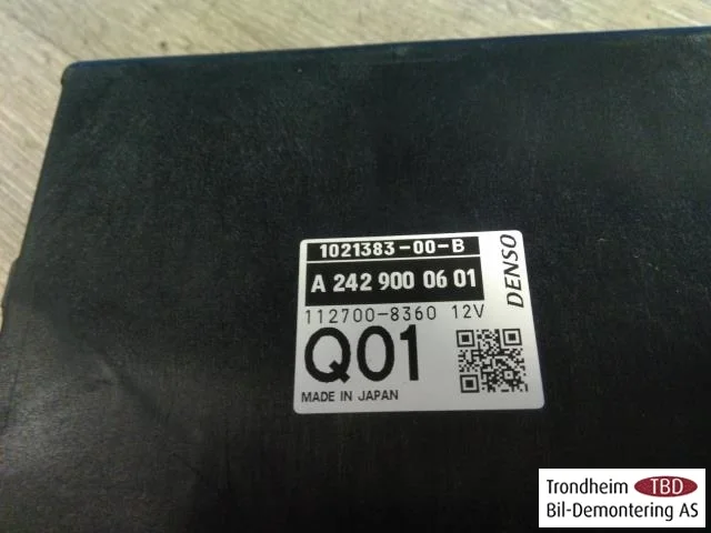 Mercedes B 180-200 W246/W242 2012-19 Unitate de comandă, frână de parcare electrică (EPB) vedere 3