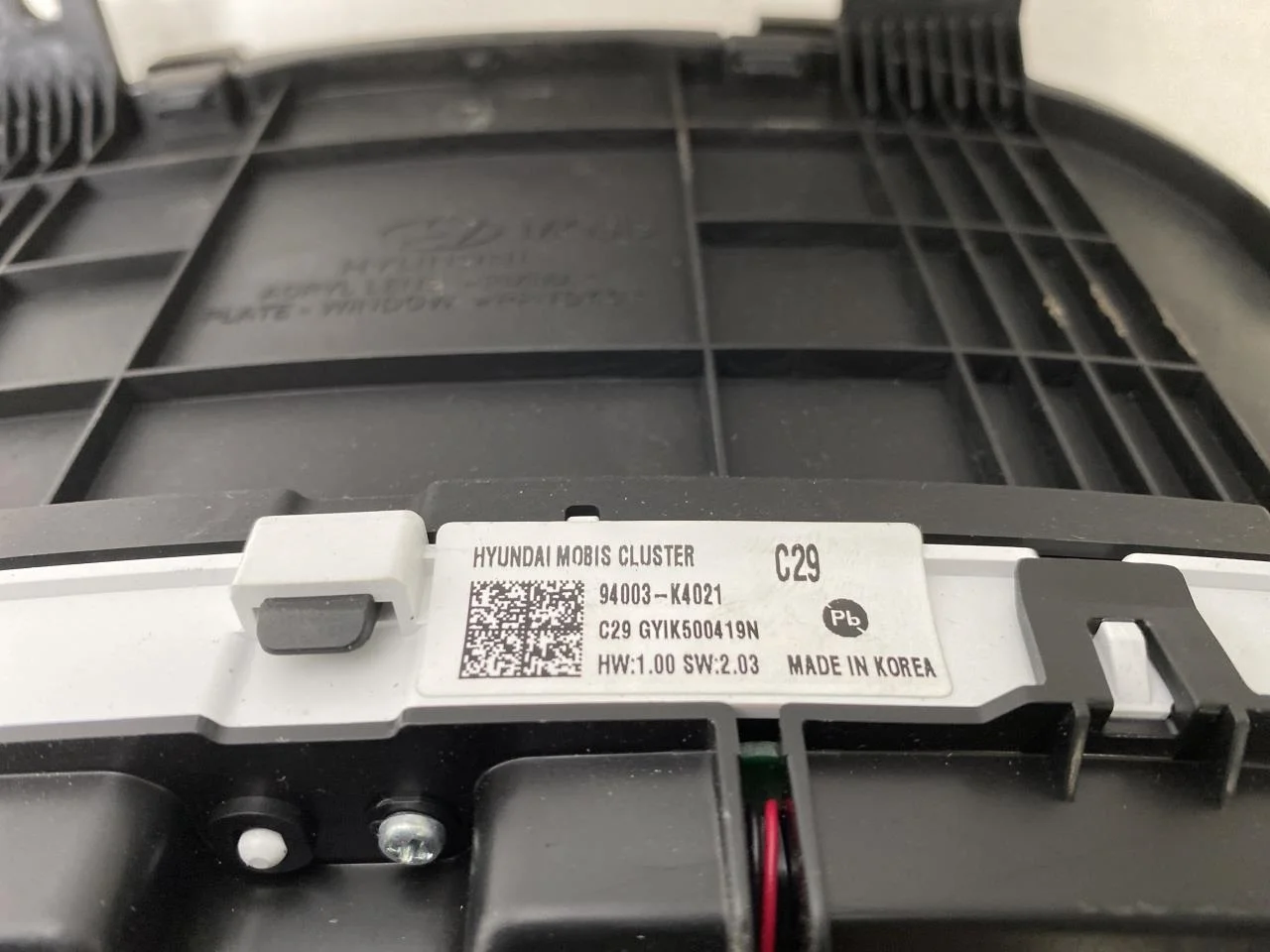 Hyundai KONA / ELECTRIC 2018-23 Műszeregység, kombinált / komplett nézet 3