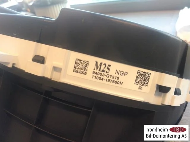 Hyundai IONIQ AE 2017-22 Ceasuri bord complete vedere 3