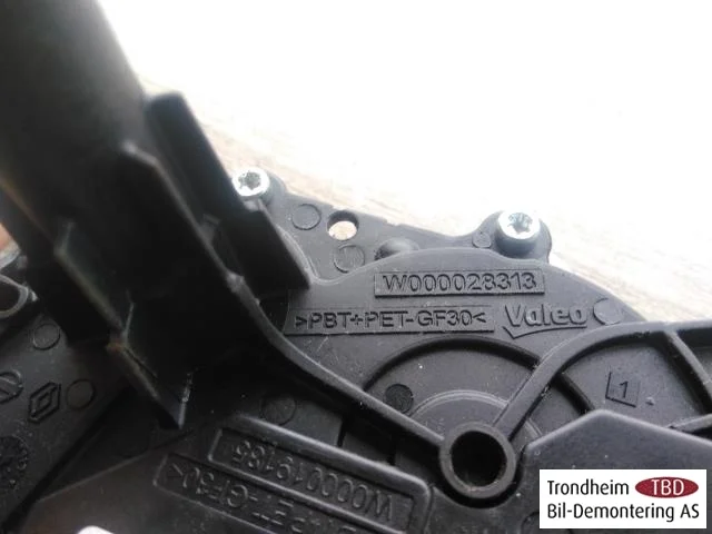 Renault ZOE/E- TECH 2013--> Tailgate wiper motor view 3