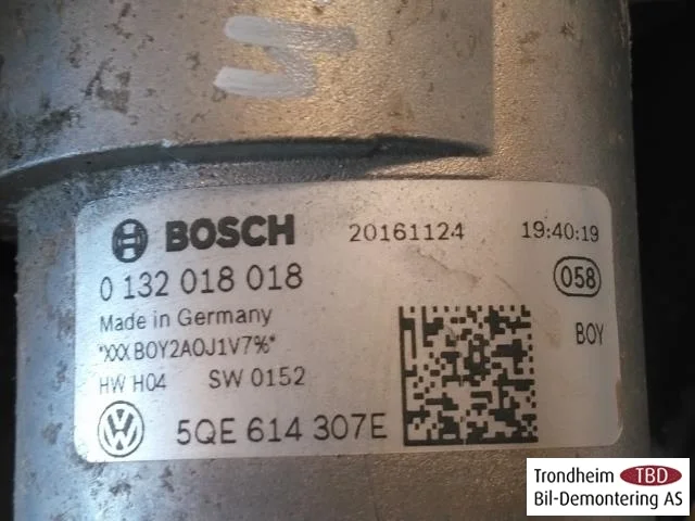 Volkswagen PASSAT 2015-19 Regulator forță de frânare vedere 3
