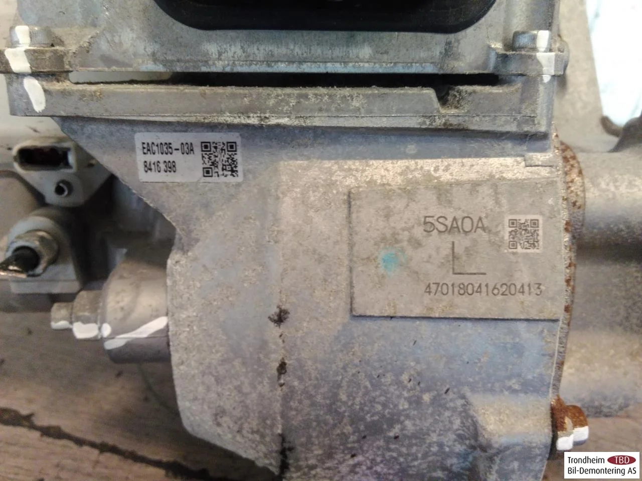 Nissan LEAF 2017-24 Brake booster view 4