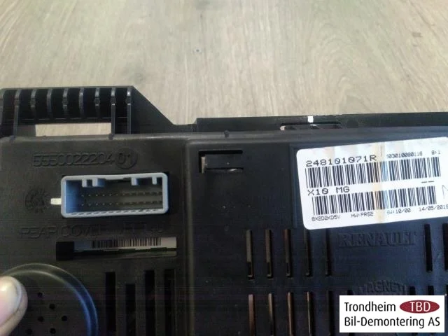 Renault ZOE/E- TECH 2013--> Ceasuri bord complete vedere 3