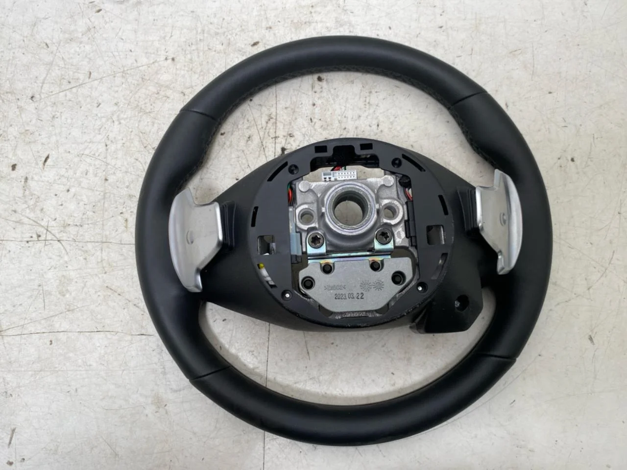 Kia EV6 2022- Steering wheel view 2