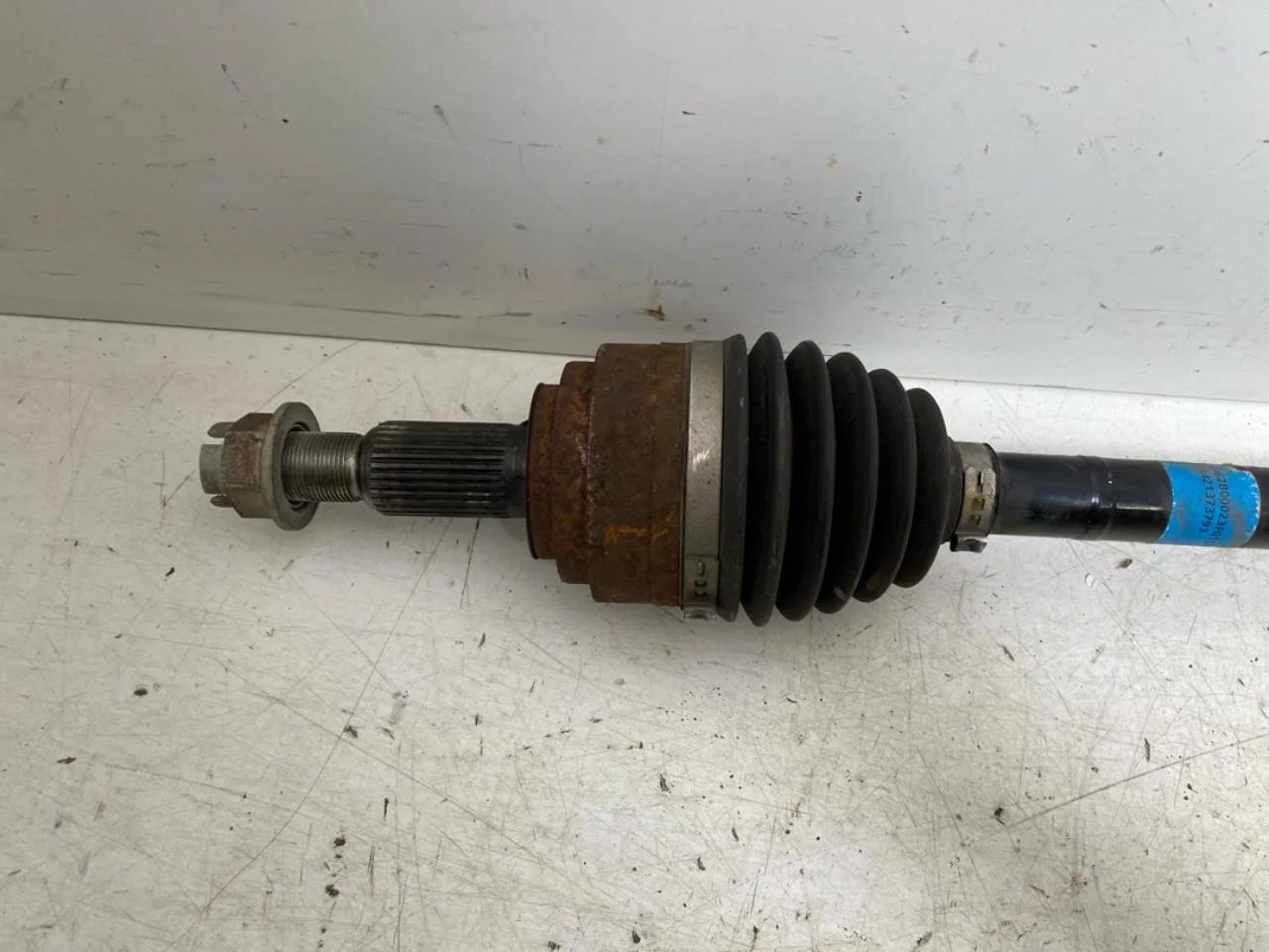 Fisker OCEAN Rear left driveshaft view 3