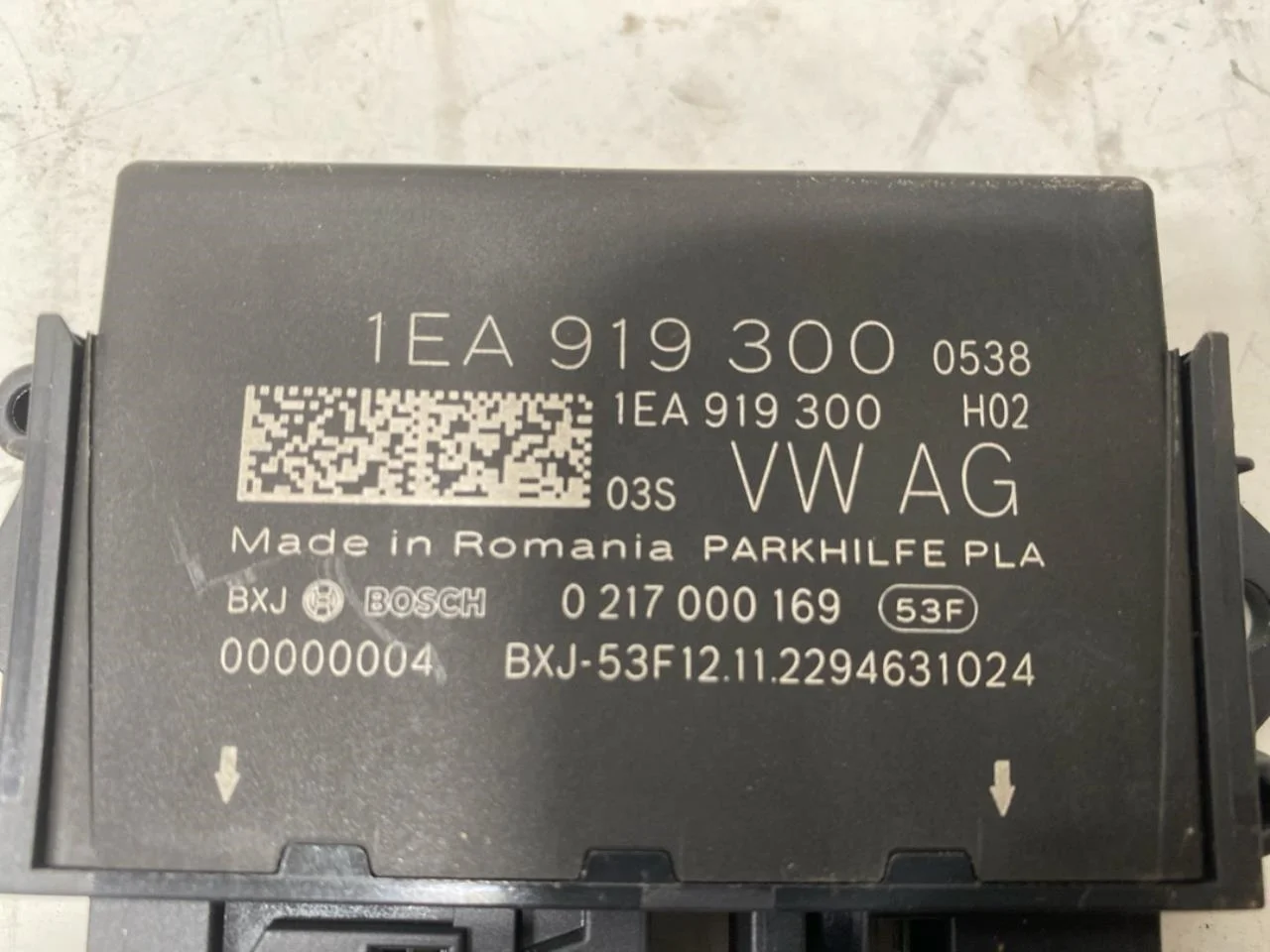 Volkswagen ID.5 2022- Vezérlőegység, parkolássegéd nézet 4