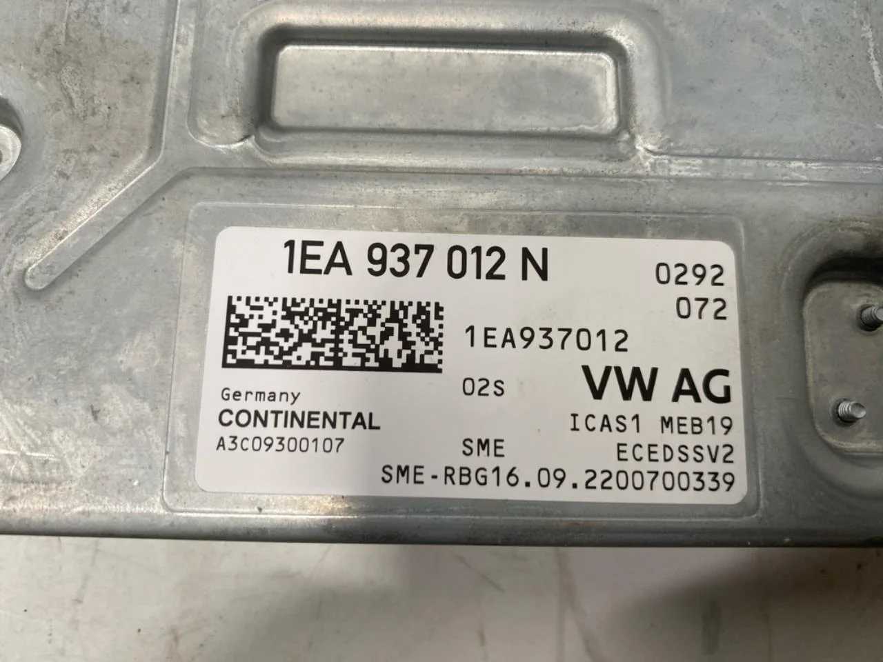 Volkswagen ID.5 2022- Vezérlőegység, klíma nézet 3
