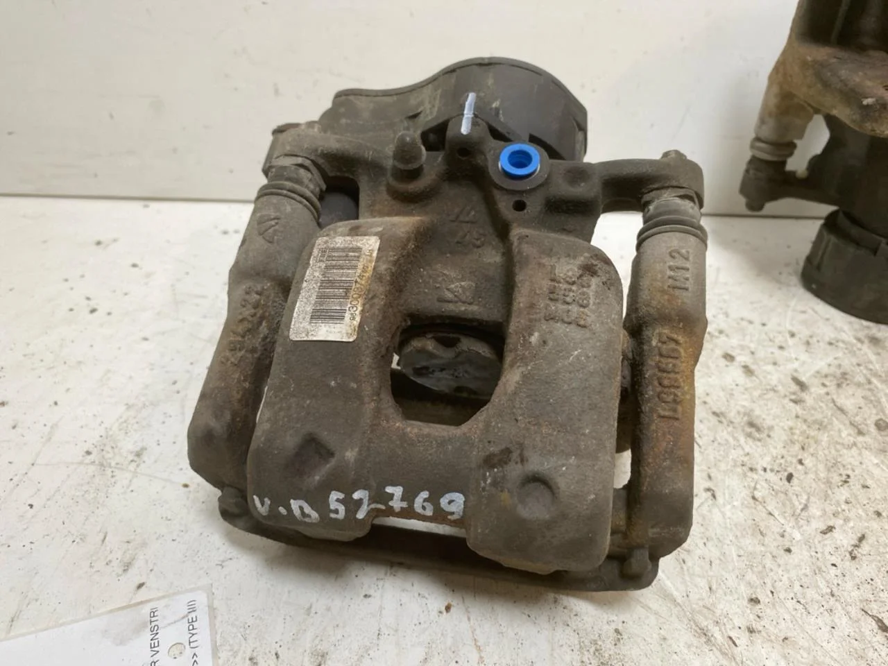 Peugeot EXPERT/E-EXPERT 2017-> Rear left brake caliper