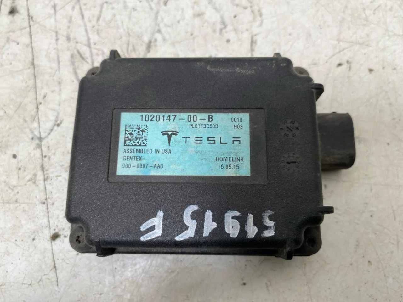 Tesla MODEL S 2013- Vezérlőegység, egyéb