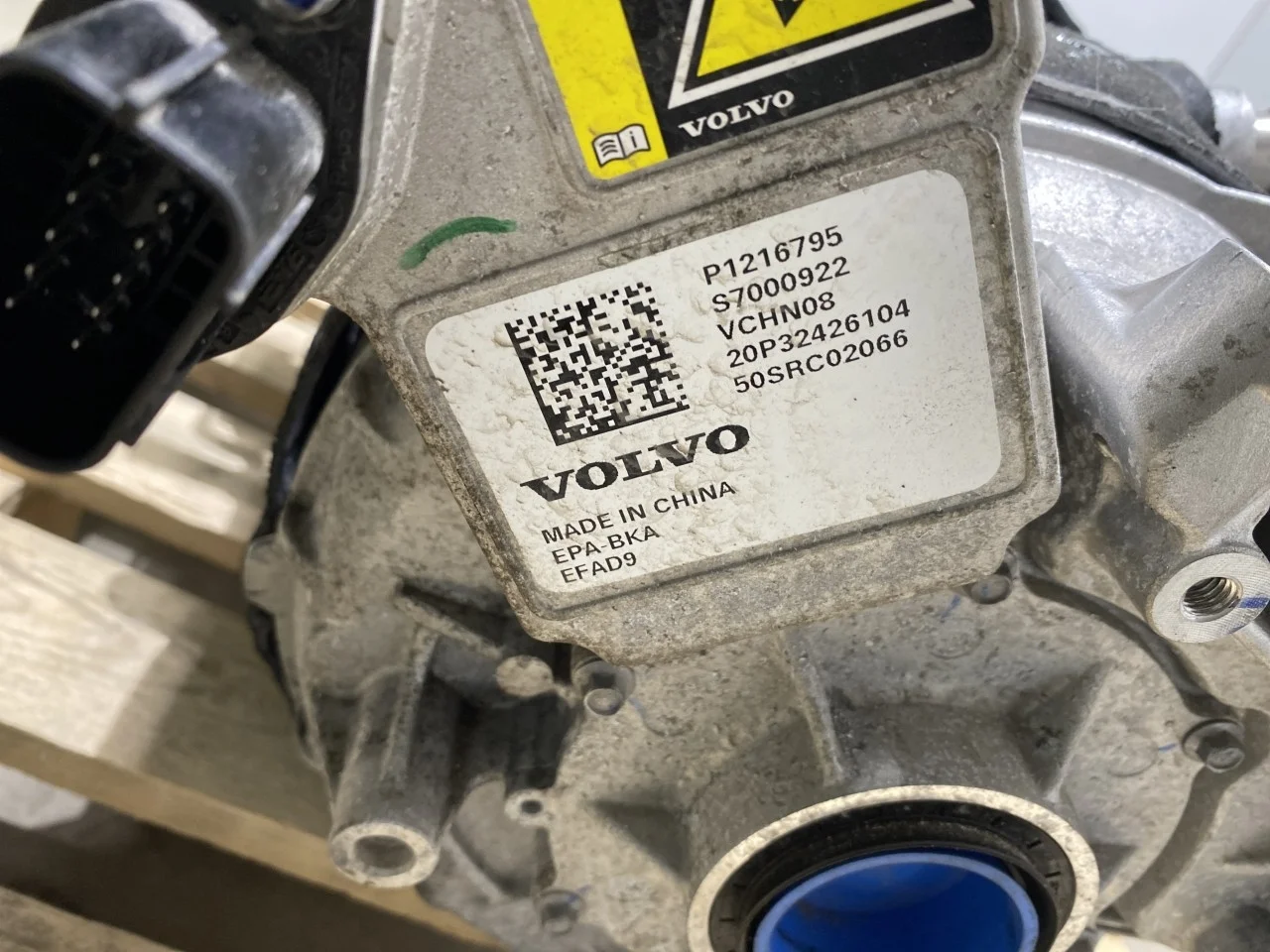 Elektromos motor, első nézet 3