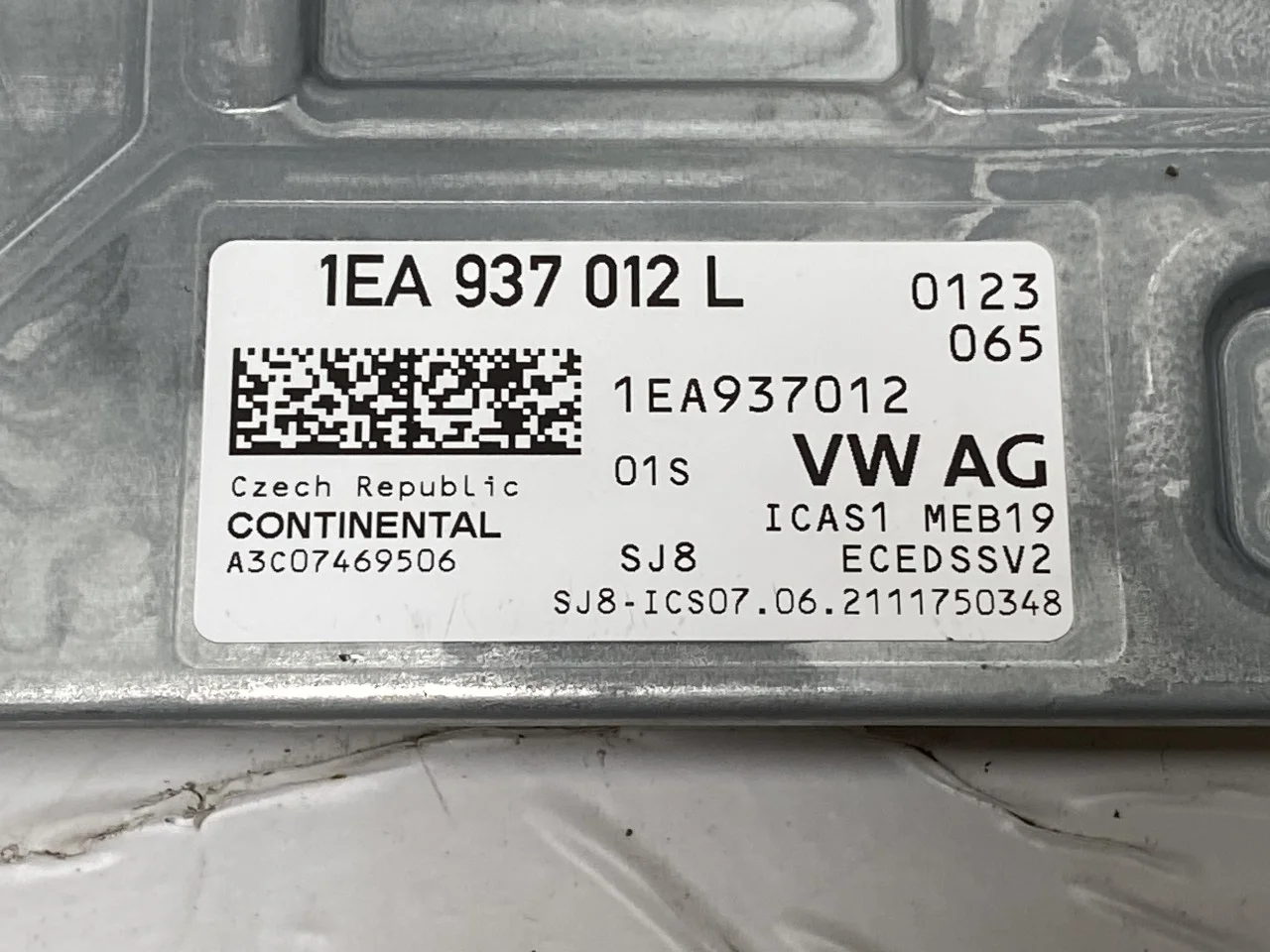 Volkswagen ID.4 2021- Vezérlőegység, klíma nézet 4