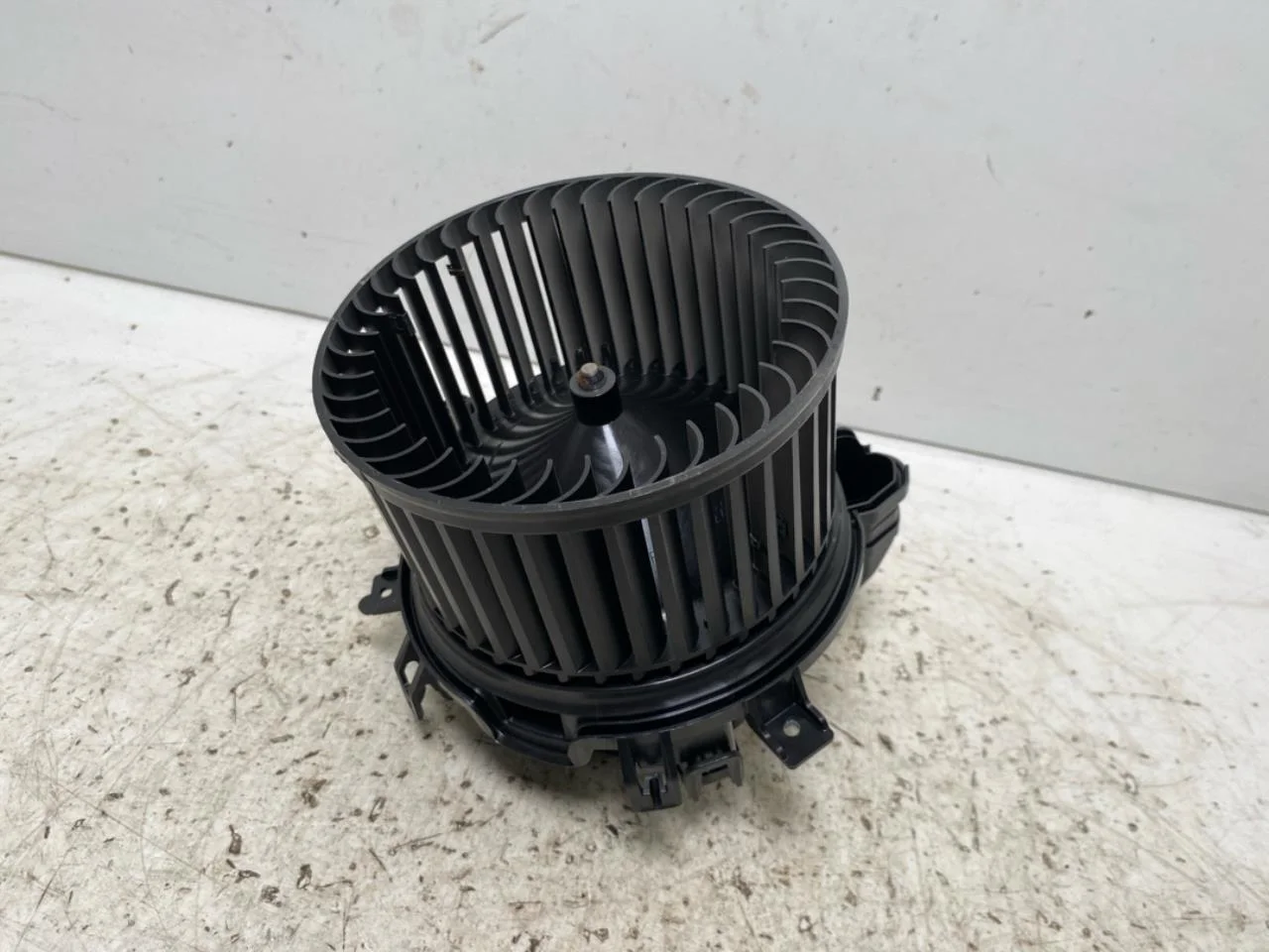 Heater blower motor view 2