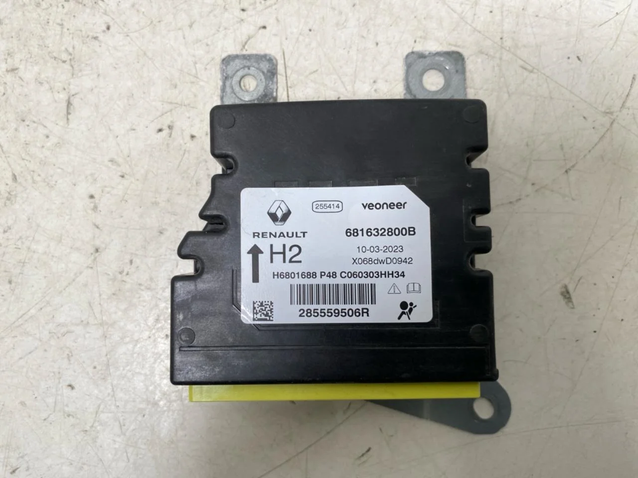 Légzsák elektronikai egység