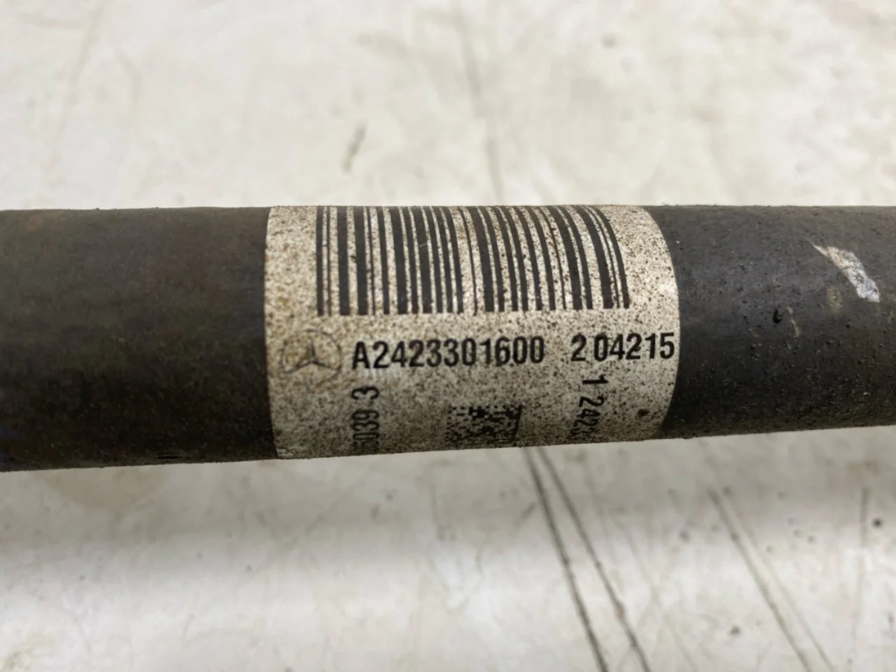 Mercedes B 180-200 W246/W242 2012-19 Féltengely, első, bal nézet 4
