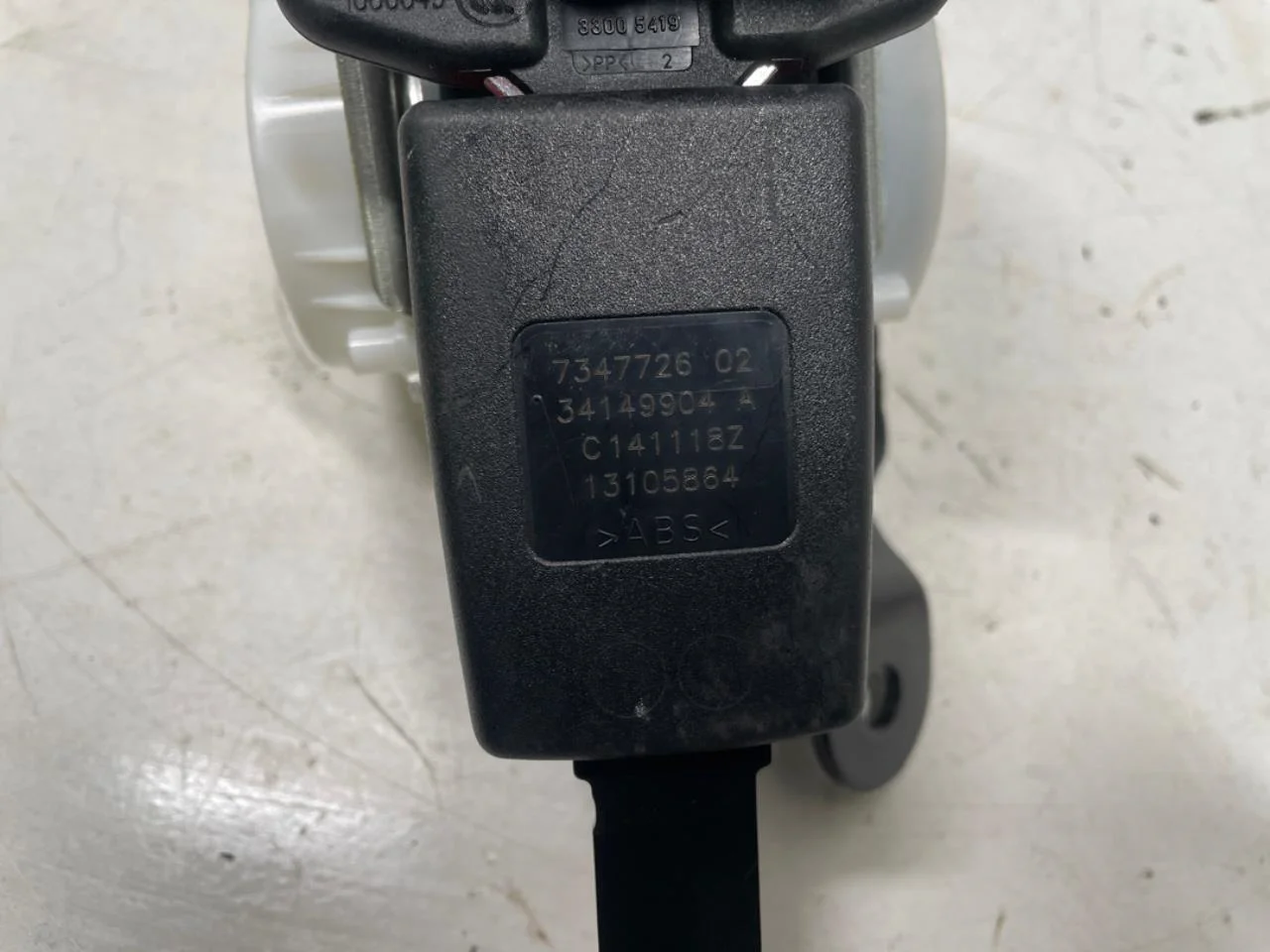 BMW I3 I01 2013-22 Centură de siguranță spate dreapta vedere 4