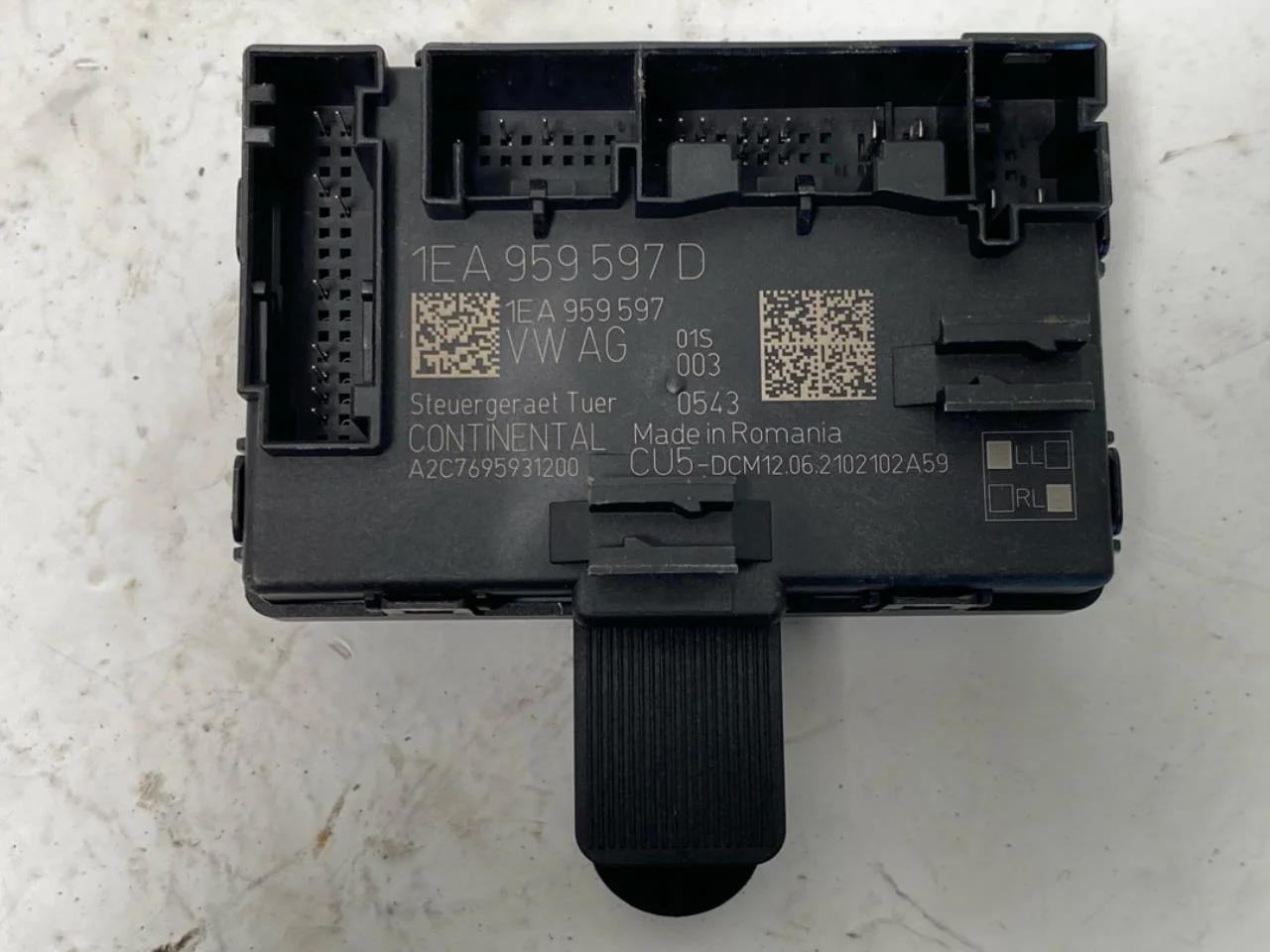 Volkswagen ID.4 2021- Vezérlőegység, ajtó nézet 2