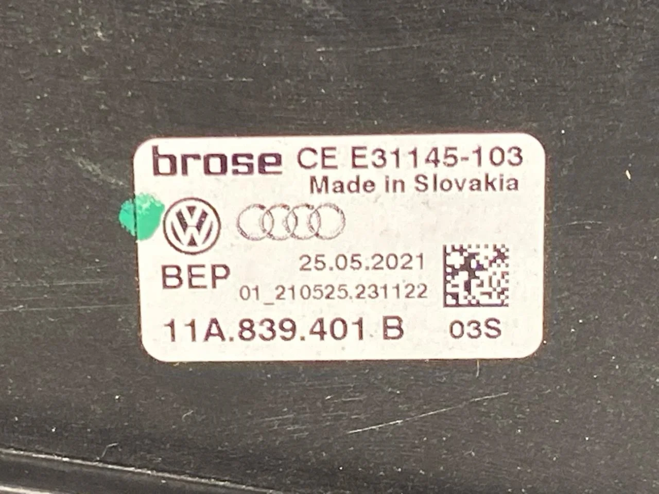 Volkswagen ID.4 2021- Macara geam electrică, completă vedere 3