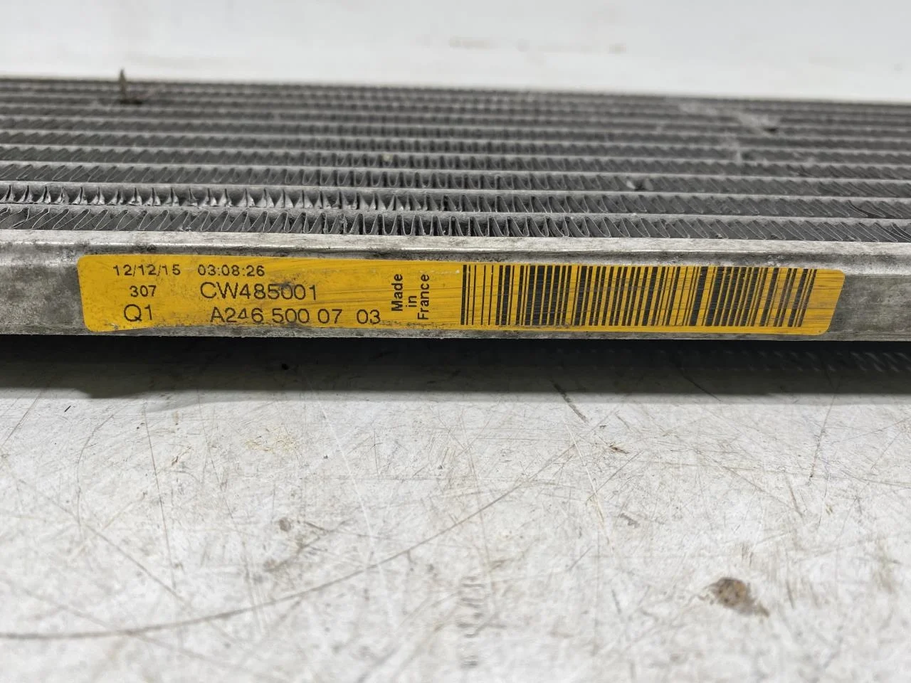 Mercedes B 180-200 W246/W242 2012-19 Hűtő, automata váltós nézet 3