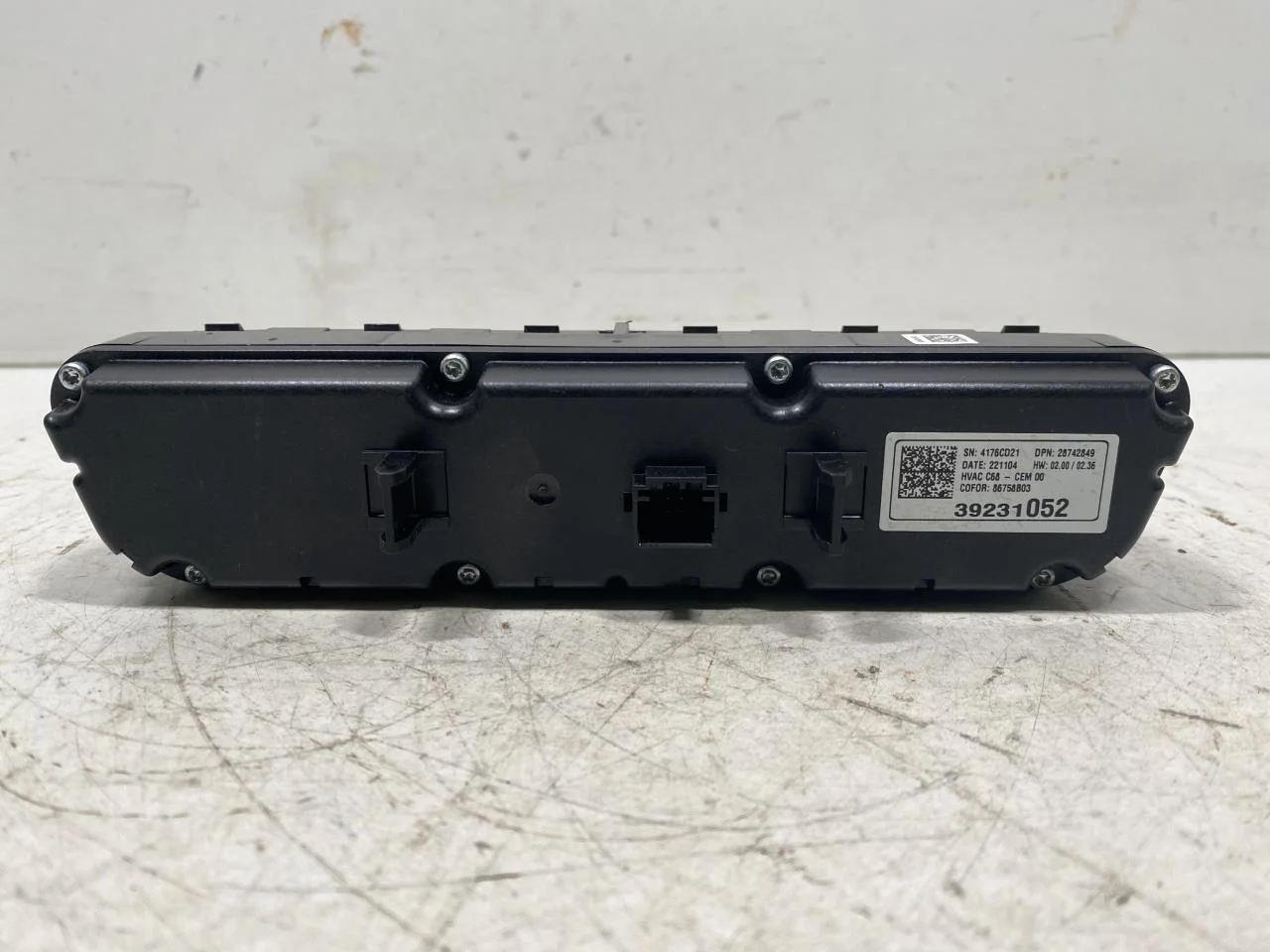 Opel / Vauxhall CORSA F 2020- Heater control unit view 3